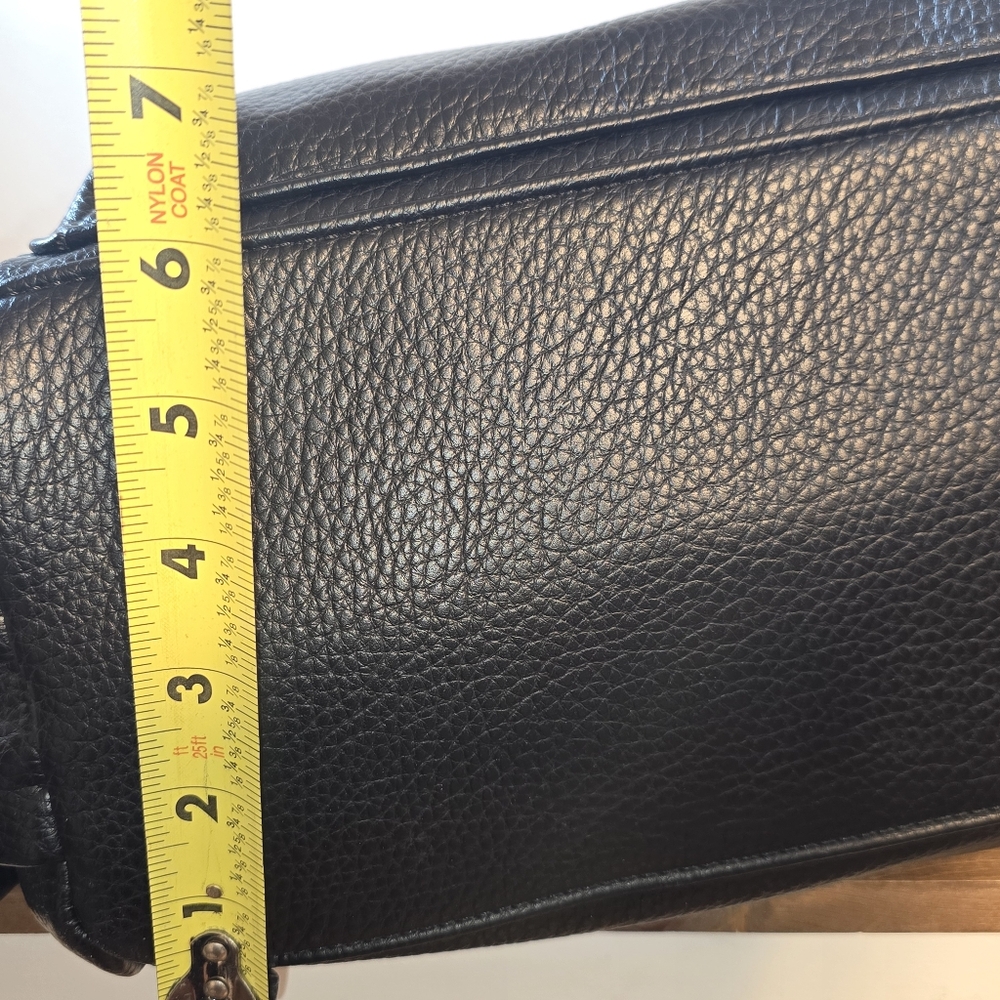 Louenhide NWOT Bronx Vegan Leather Black Backpack - Picture 12 of 16